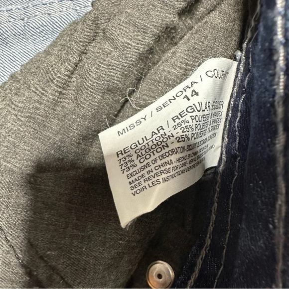 Vintage America Women's Plus Size Boot Jean.  Sz: 14 - Picture 12 of 16